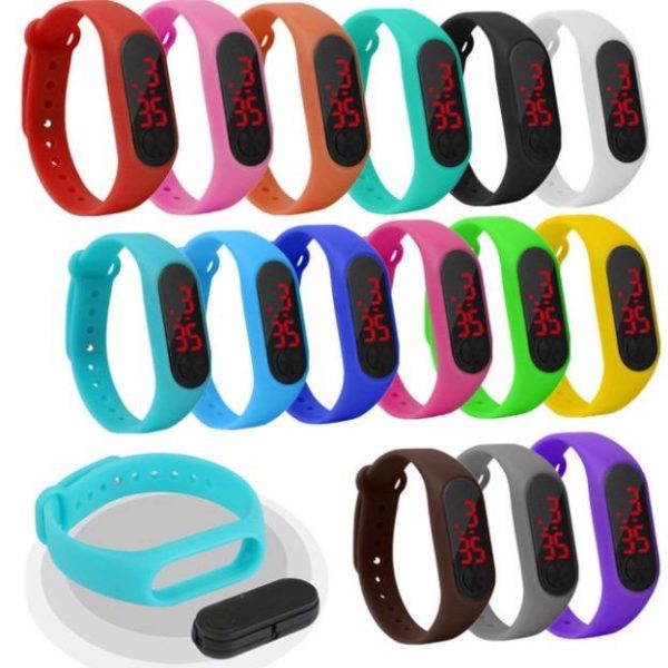 Relógio De Pulso Digital Esporte com Pulseira de Silicone - Image 21