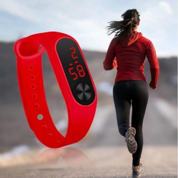 Relógio De Pulso Digital Esporte com Pulseira de Silicone - Image 4