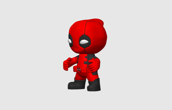 Boneco Deadpool Mini 3d - Image 3