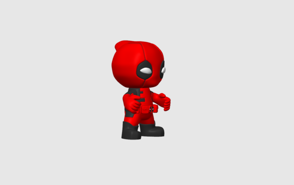 Boneco Deadpool Mini 3d - Image 4