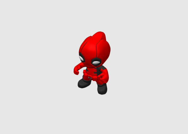 Boneco Deadpool Mini 3d - Image 6